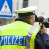 Geschwindigkeitsmessung mit Laser