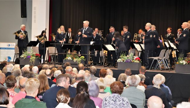 Das Orchester in voller Besetzung