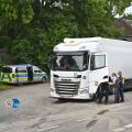LKW Kontrollen der Kreispolizeibehörde Hochsauerlandkreis in Brilon